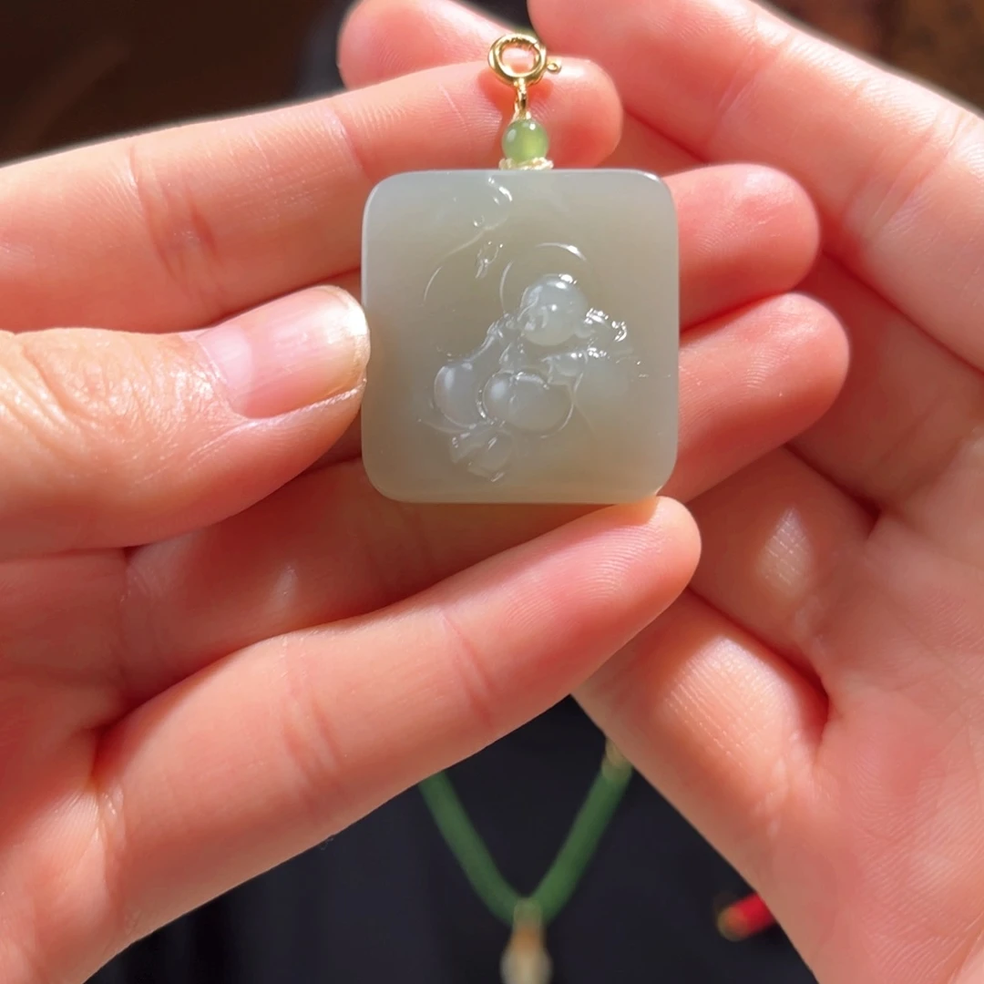 吊坠(不含链)未镶嵌和田玉新疆且末近况佛公360