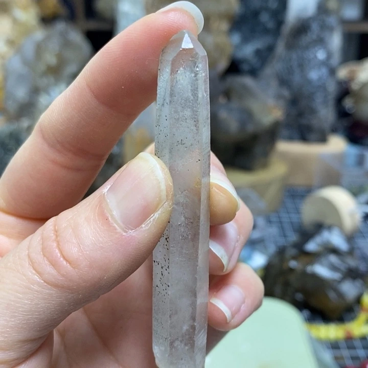 水晶水晶柱未镶嵌乌**家