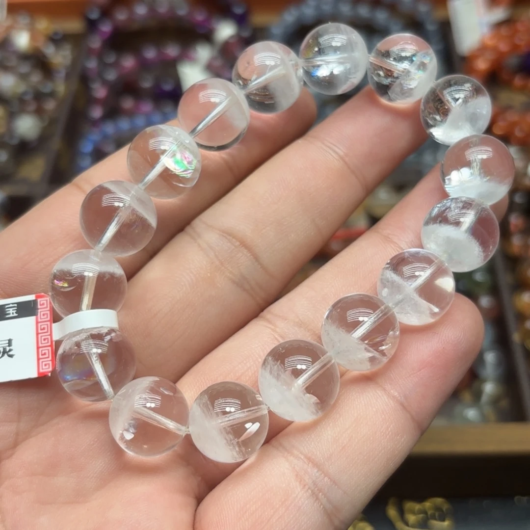 未镶嵌手链水晶14.2毫米