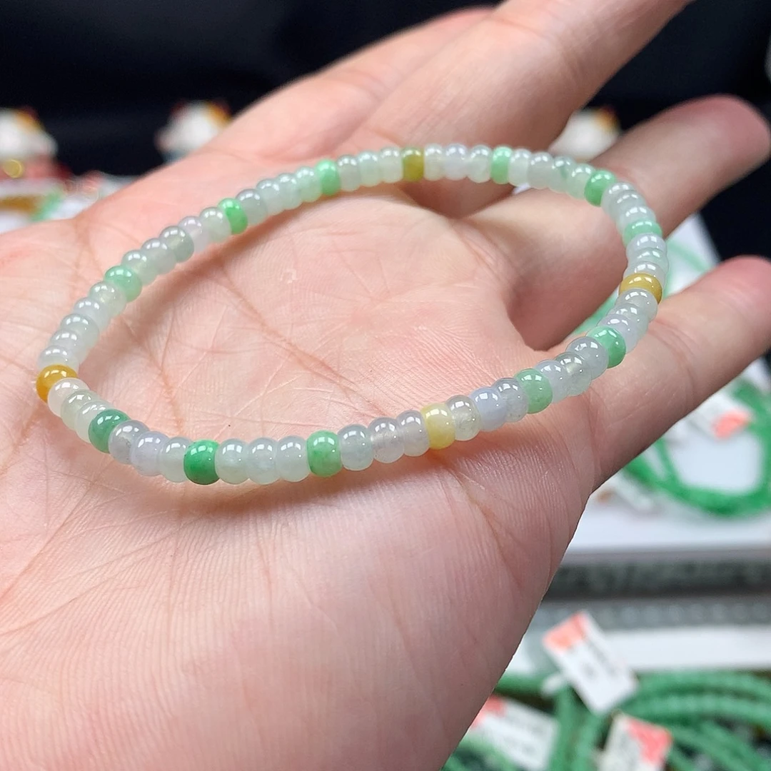 未镶嵌翡翠手链翡翠