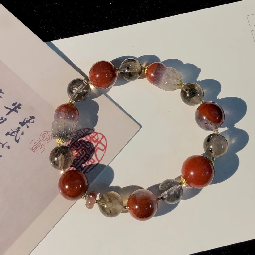 18K绝绝子黑羽荆棘极光设计款A25（多样性发其一）