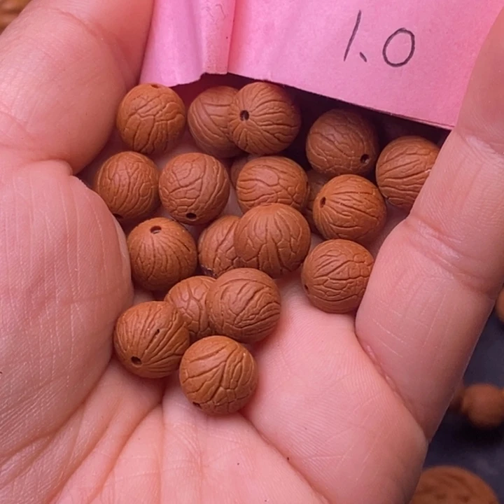 秦岭龙纹桃核21颗