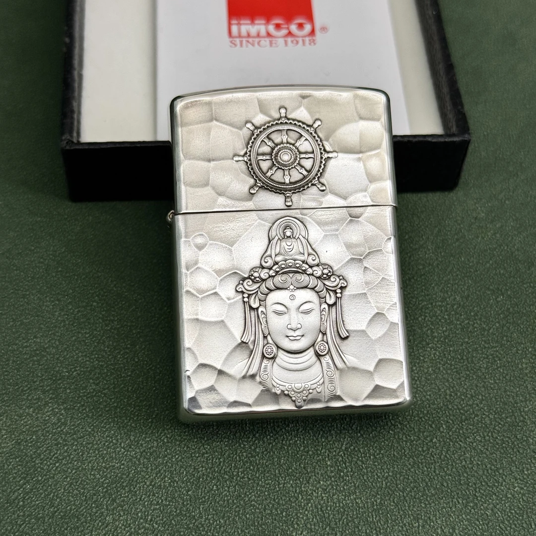 爱酷IMCO 蚊子9100纯银观心 打火机