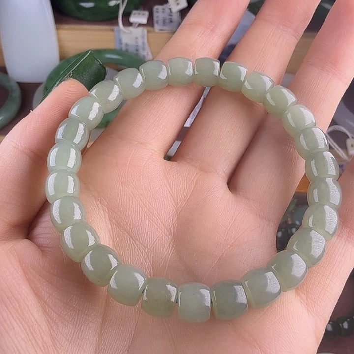 和田玉（糖玉）未镶嵌手链