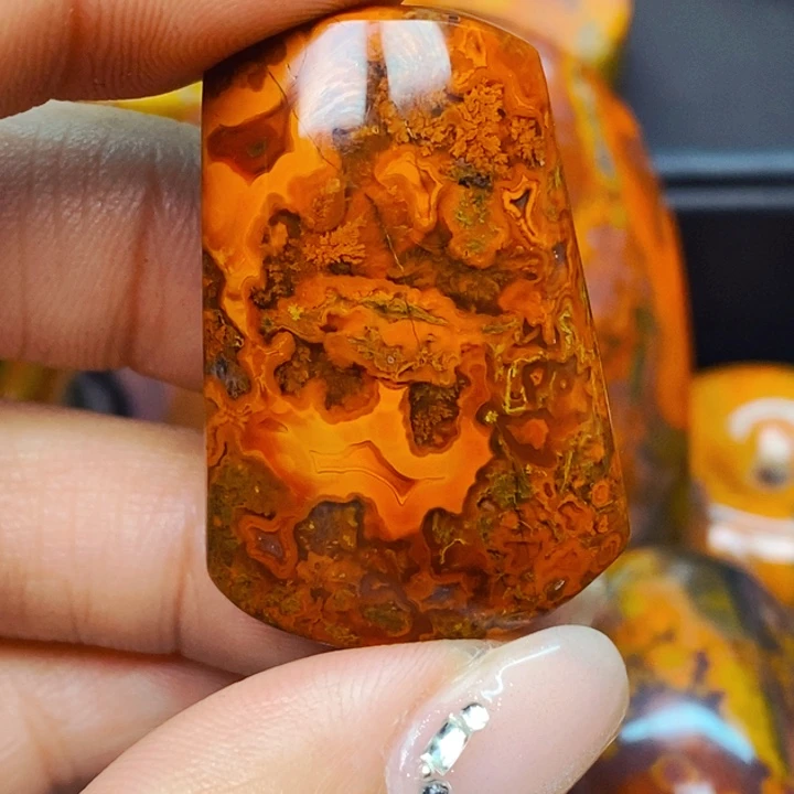 心***旧玛瑙/玉髓未镶嵌玛瑙