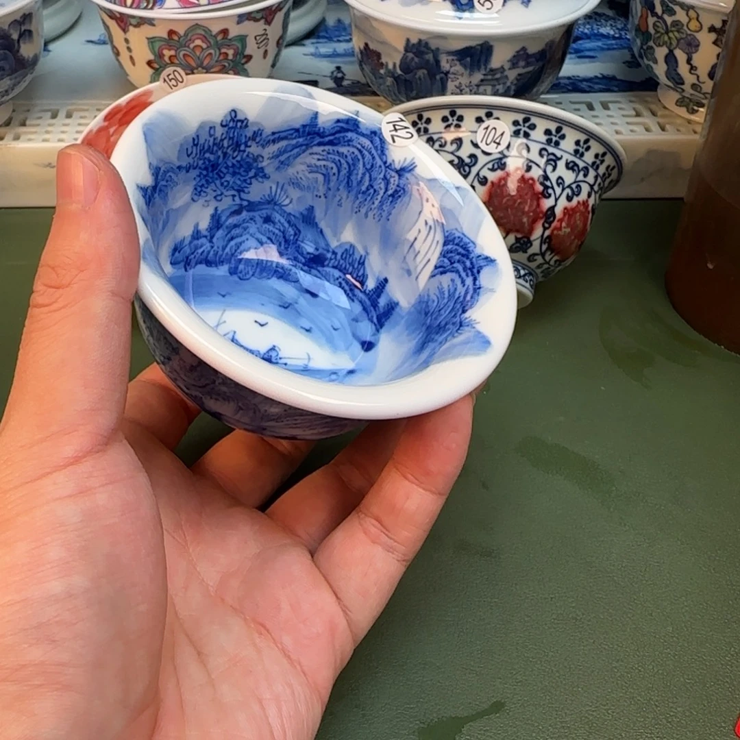 彦祖纯手工手绘茶具142