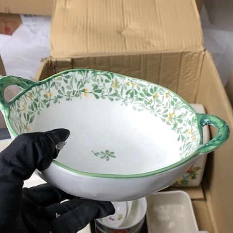 盘陶瓷制品满25拼单发货默认微瑕