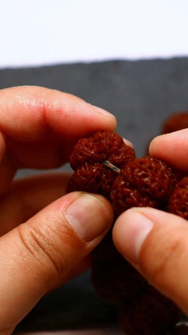 尊系列《应龙》矮装爆肉梅花双龙大金刚手串