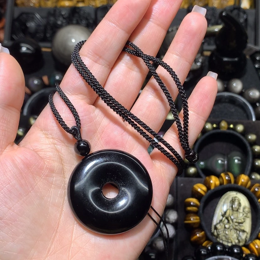 【闪购商品】黑曜岩珠宝奇石未镶嵌Q**.