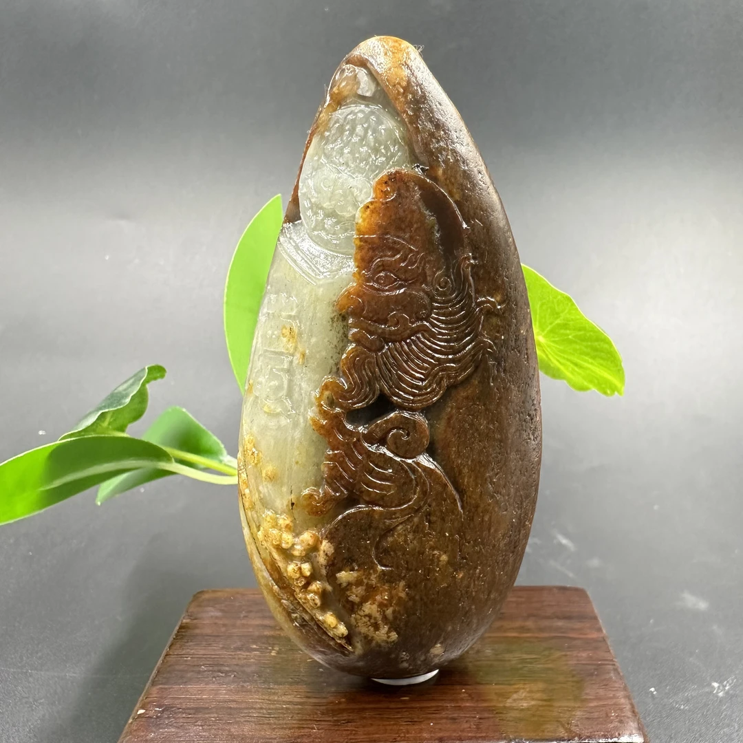 A1634 和田玉手把件 ZL80808001