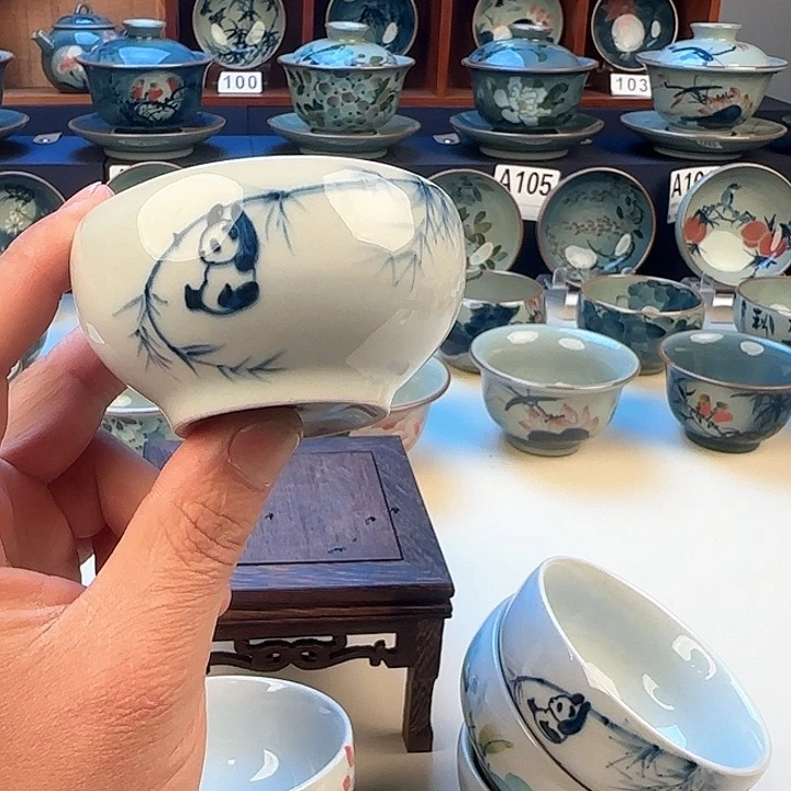景德镇陶瓷陶瓷杯茶具