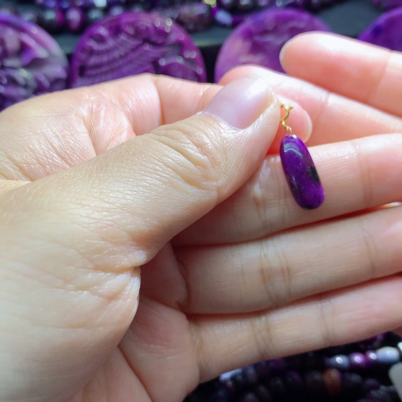 【闪购商品】苏纪石（舒俱来）18K金镶嵌吊坠