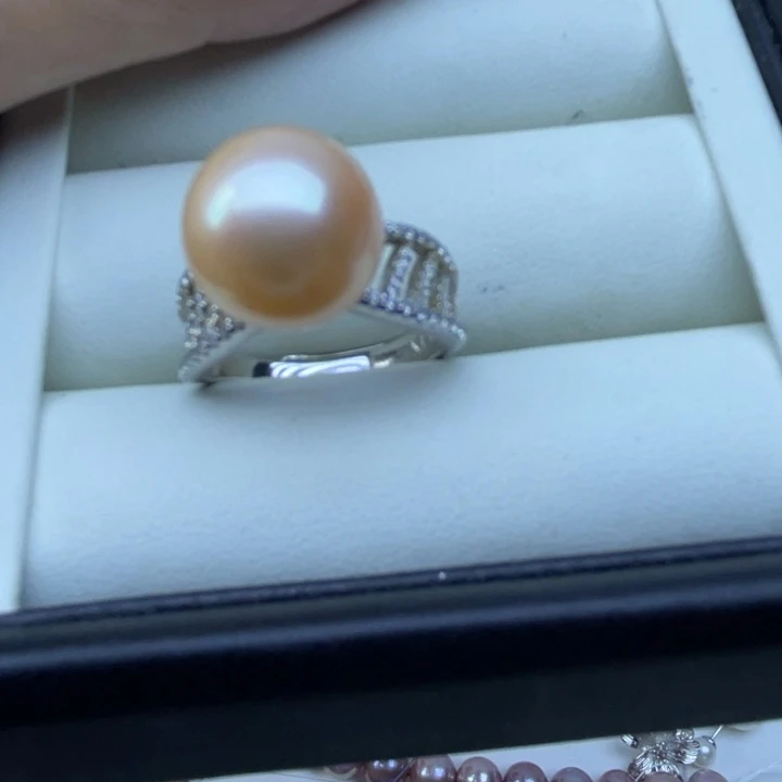 x***i戒指淡水珍珠银S925镶嵌