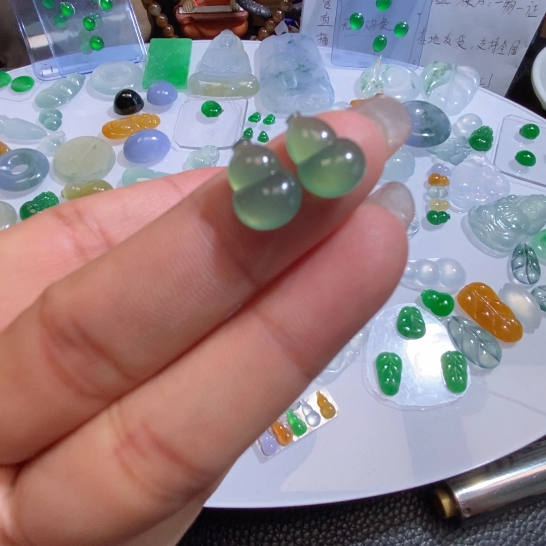 未镶嵌定制翡翠翡翠11.6/8.4/3.5