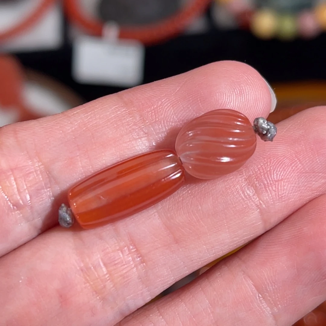 南红玛瑙未镶嵌配饰套装不退换