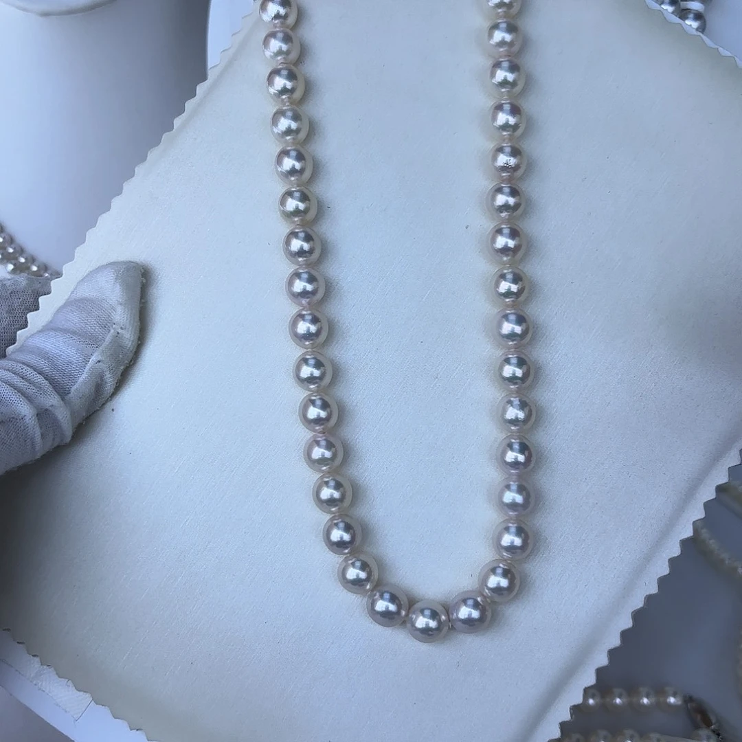 银S925镶嵌颈饰海水珍珠