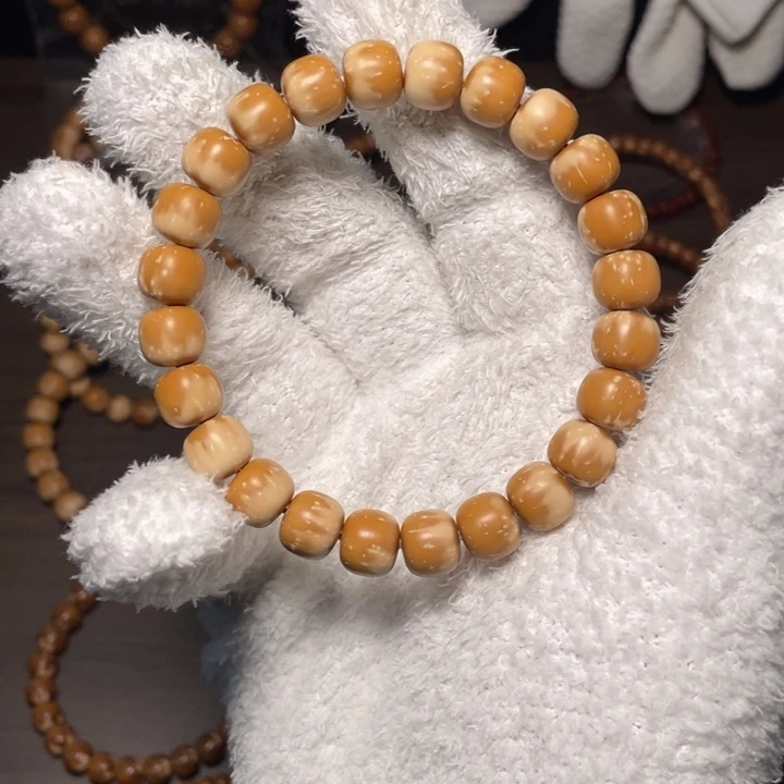 紫金鼠手串实心老型香橙鼠