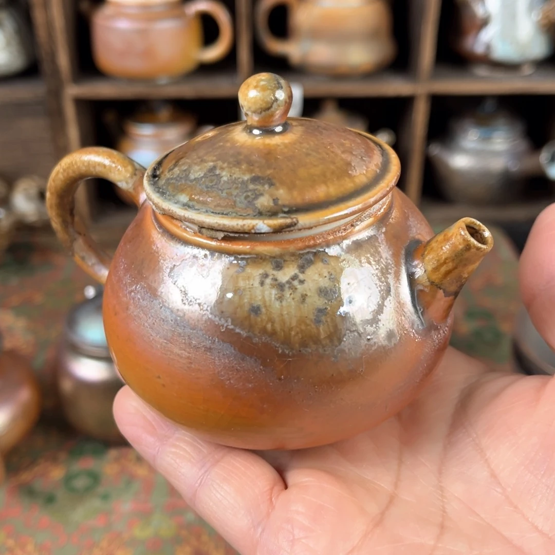 杯柴烧茶器主人壶壶