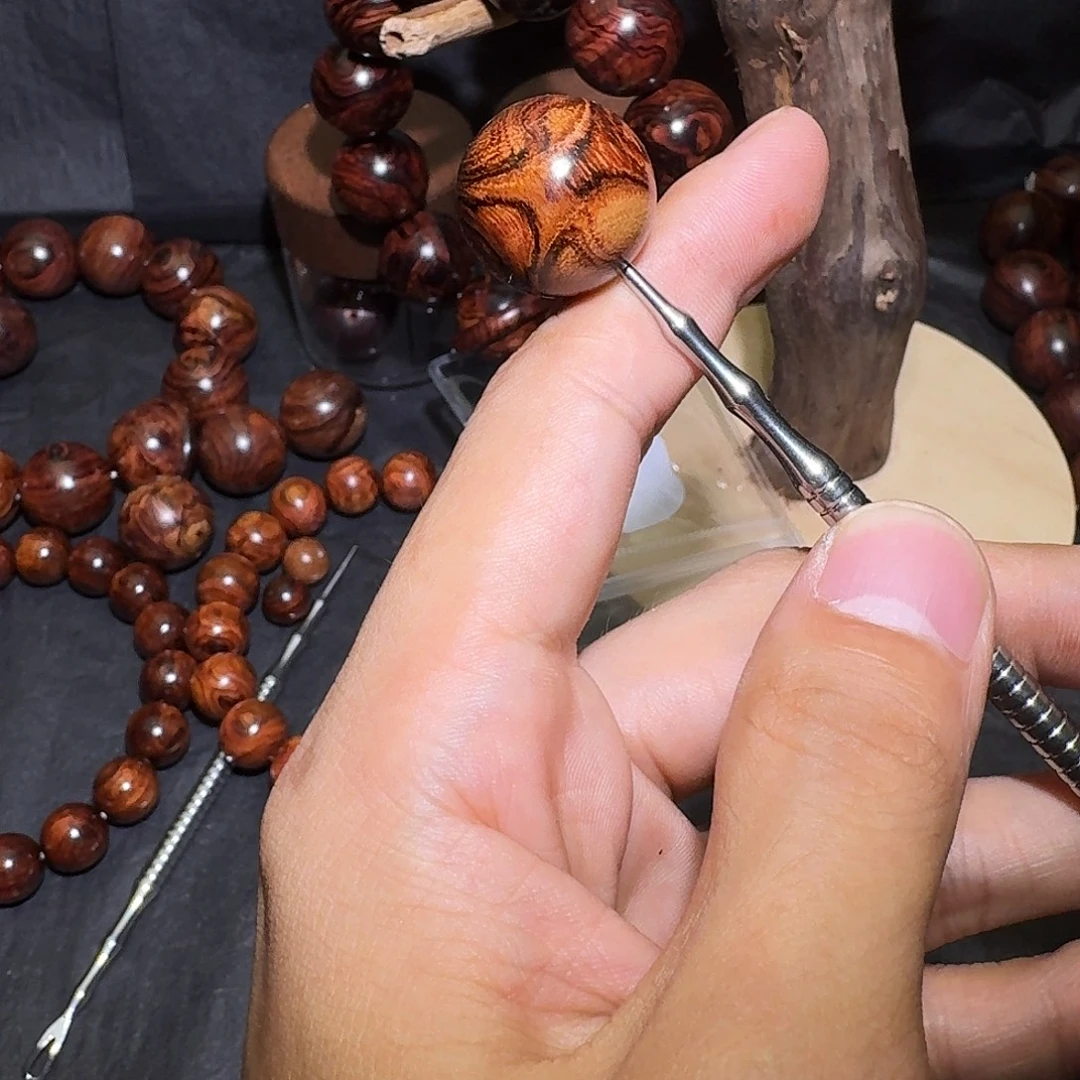 手串/手链黄花梨/降香黄檀海南黄花梨老料2.0万象奇纹