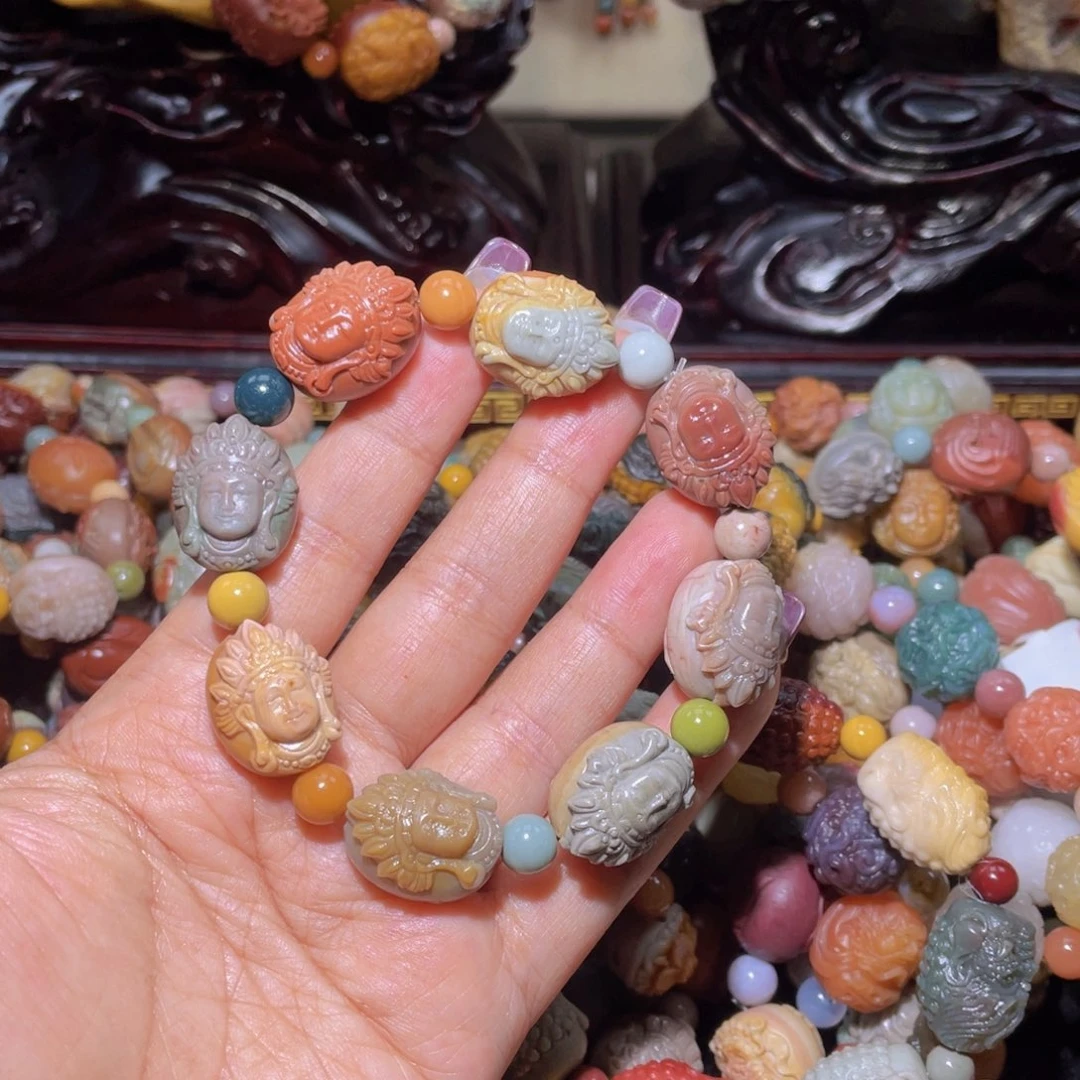 石英质玉手链未镶嵌明*