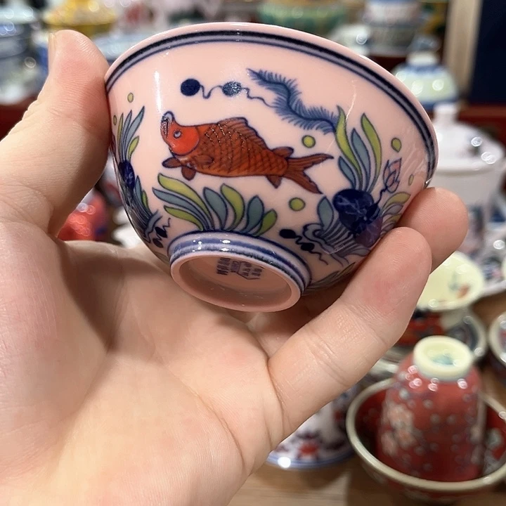 摆件///////景德镇陶瓷杯子。