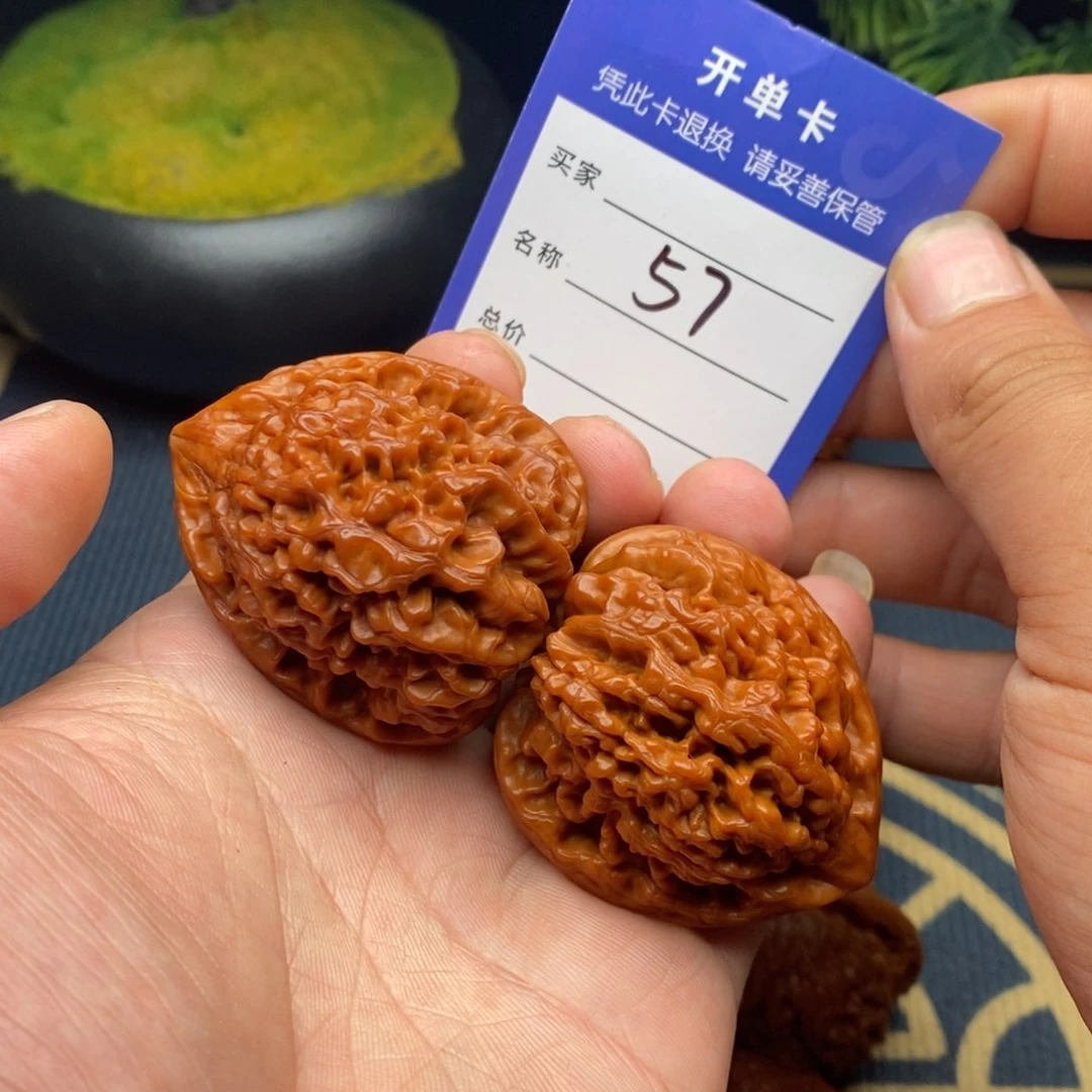 文玩核桃把件官帽43