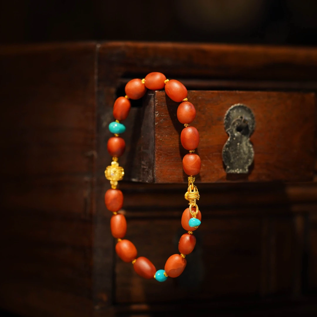 左边婷姐丨南红手串（Z3772）