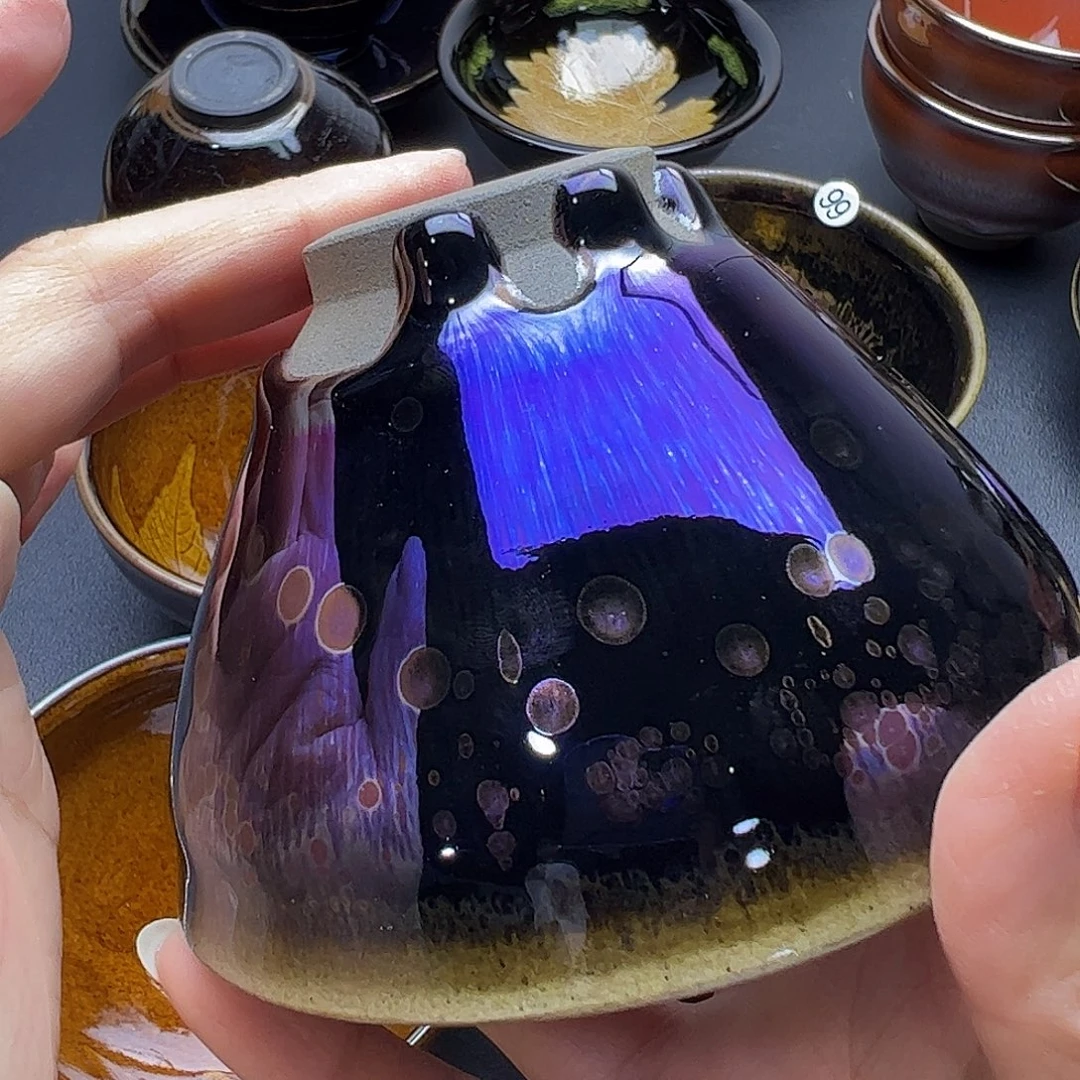 茶盏建窑建盏主人杯