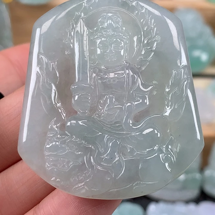 颈饰未镶嵌翡翠文殊