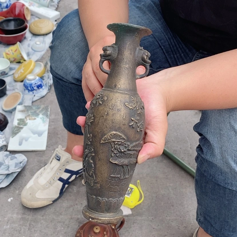 【闪购商品】瓷片风***子景德镇现代工艺品