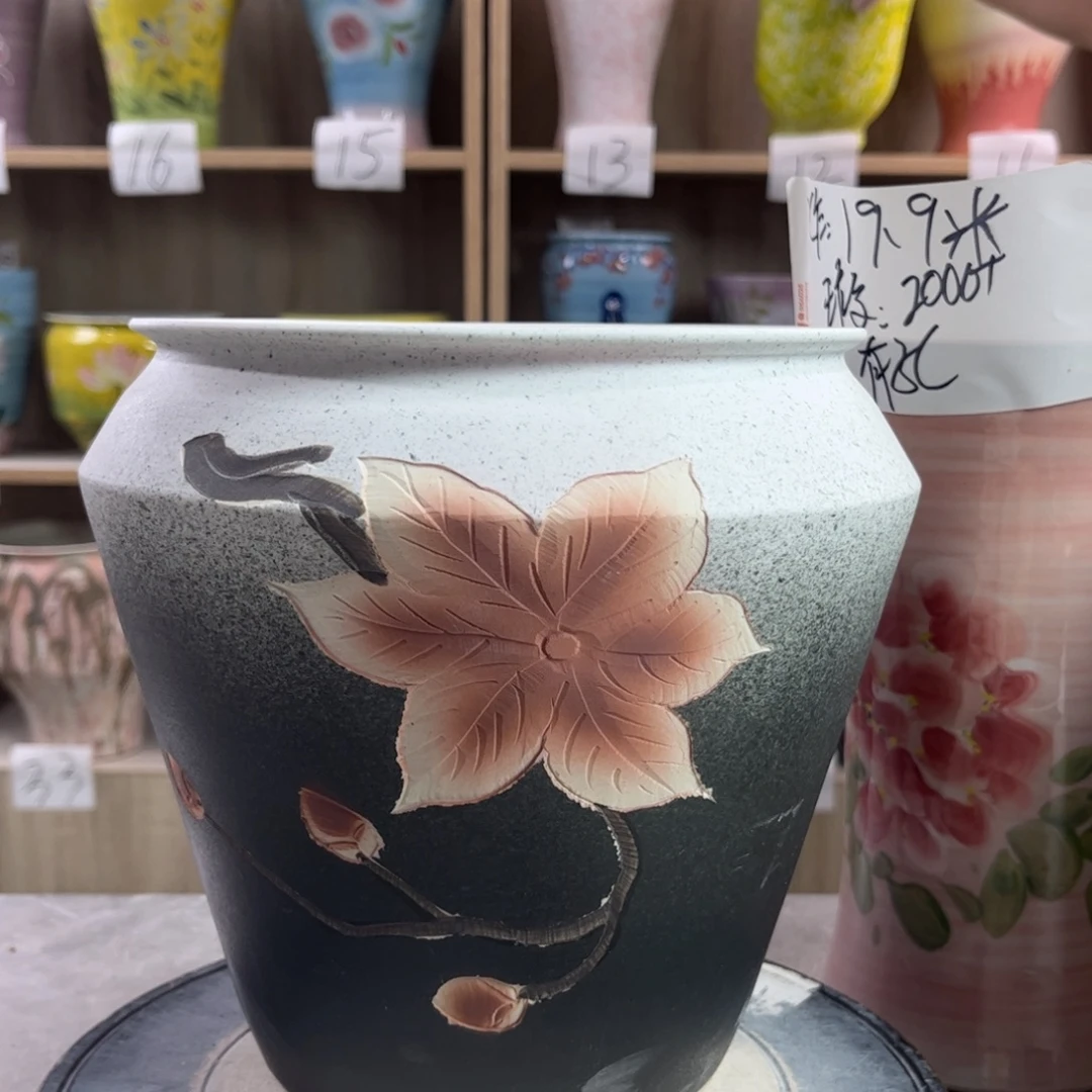 景德镇陶瓷花盆花盆