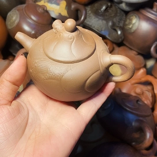 全手工制作宜兴紫砂