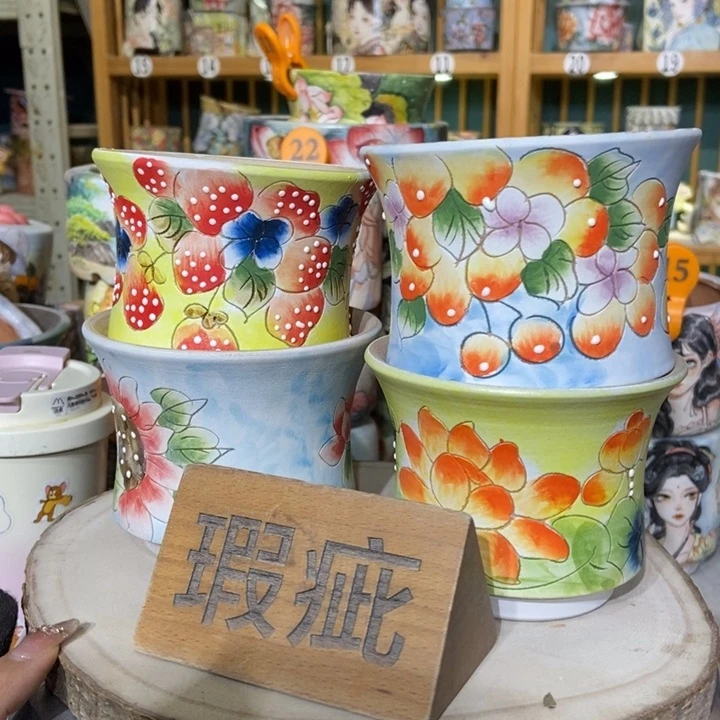 红陶景德镇艺术手绘作品