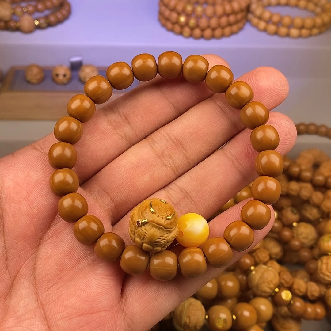 •***7猴头核桃手串全品老型金蝉