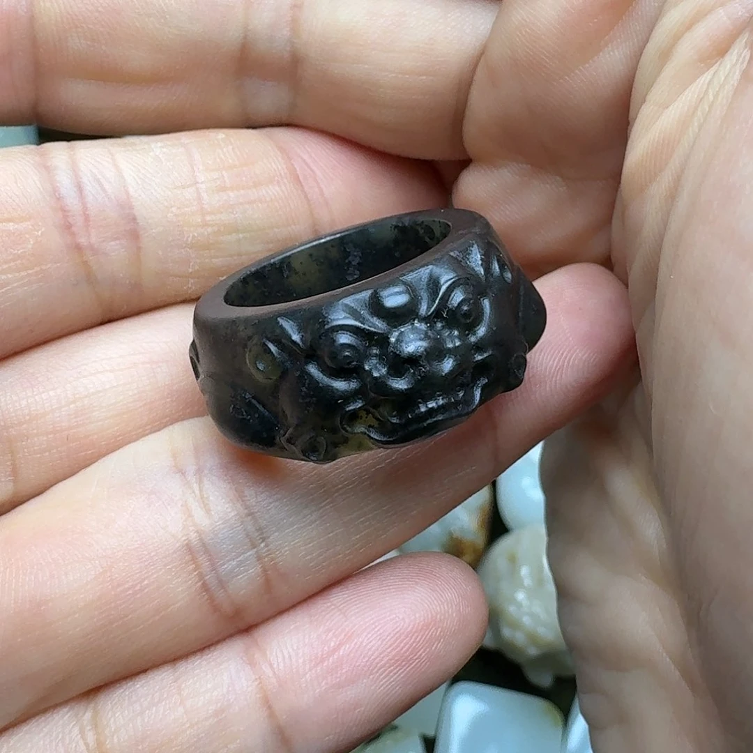 和田玉戒指未镶嵌