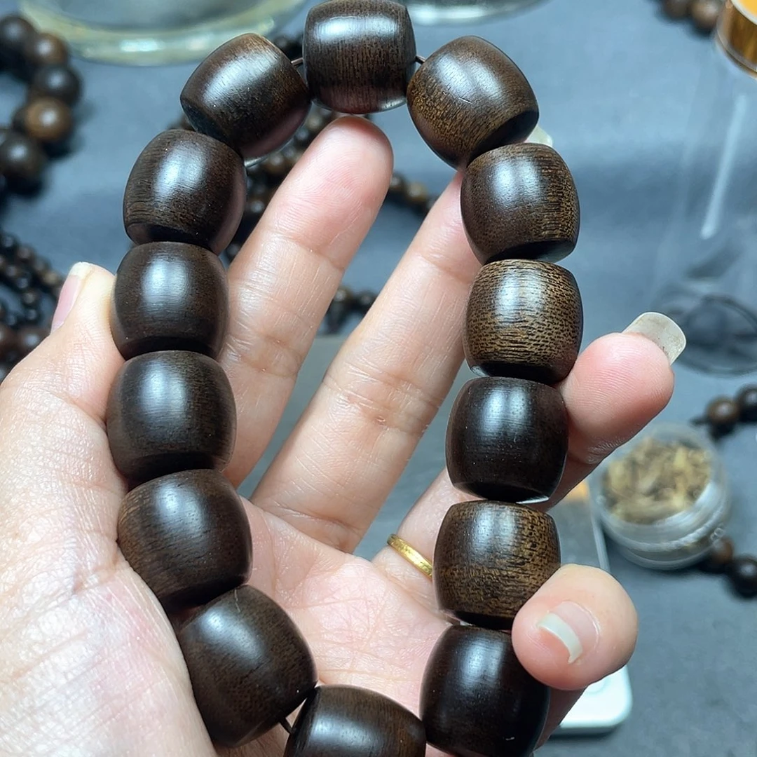 手串沉香木想****活芽庄白棋14