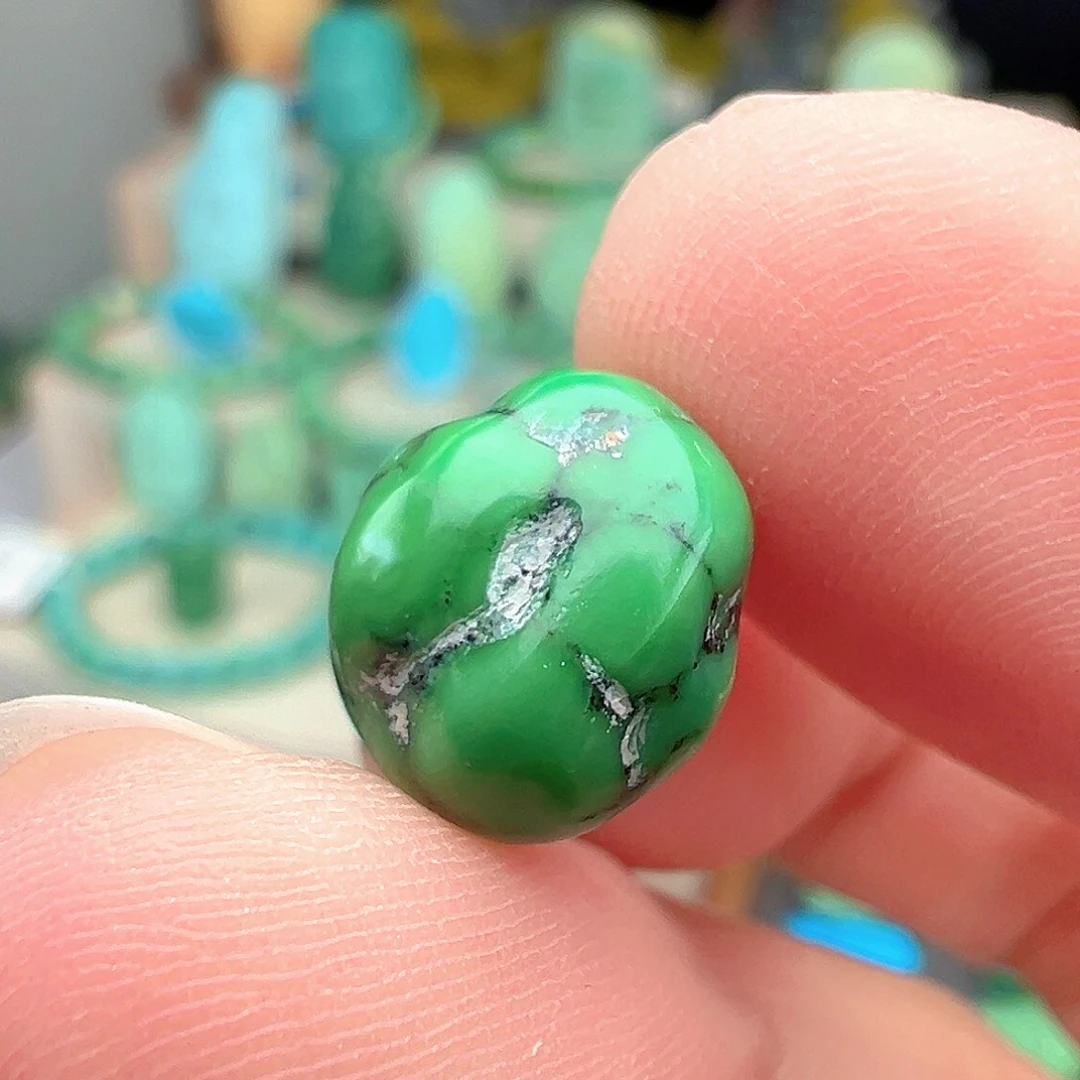 绿松石未镶嵌主播万珍