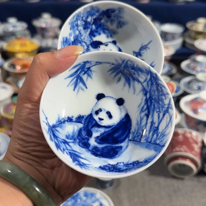 节***꧂景德镇手工手绘杯