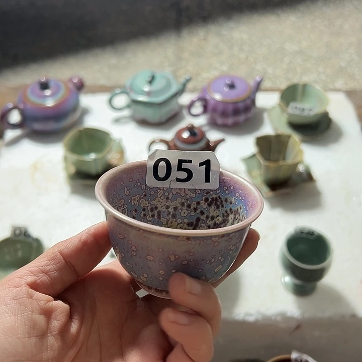 瓷摆件手工拉胚杯子