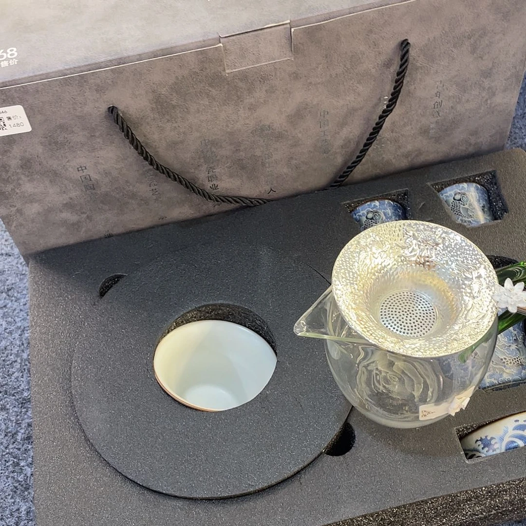 陶景德陶瓷盖碗茶具