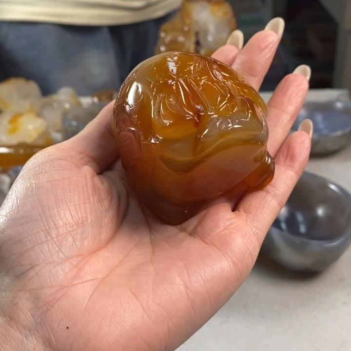 玛瑙/玉髓吊坠(不含链)未镶嵌