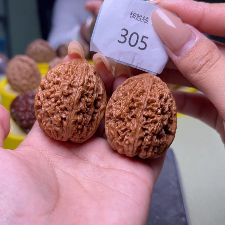 文玩核桃把件大蒜头36.305