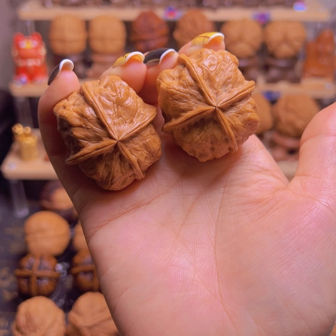 把件桃核平底蟾四棱H48、38……