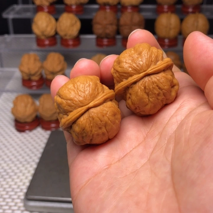 文玩核桃把件19肌肉蟾