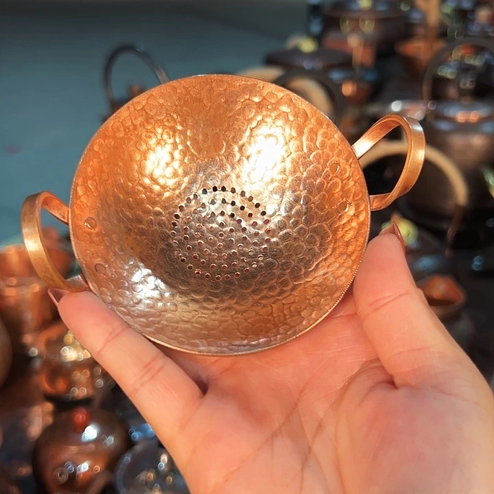 手工茶漏小锅款原色