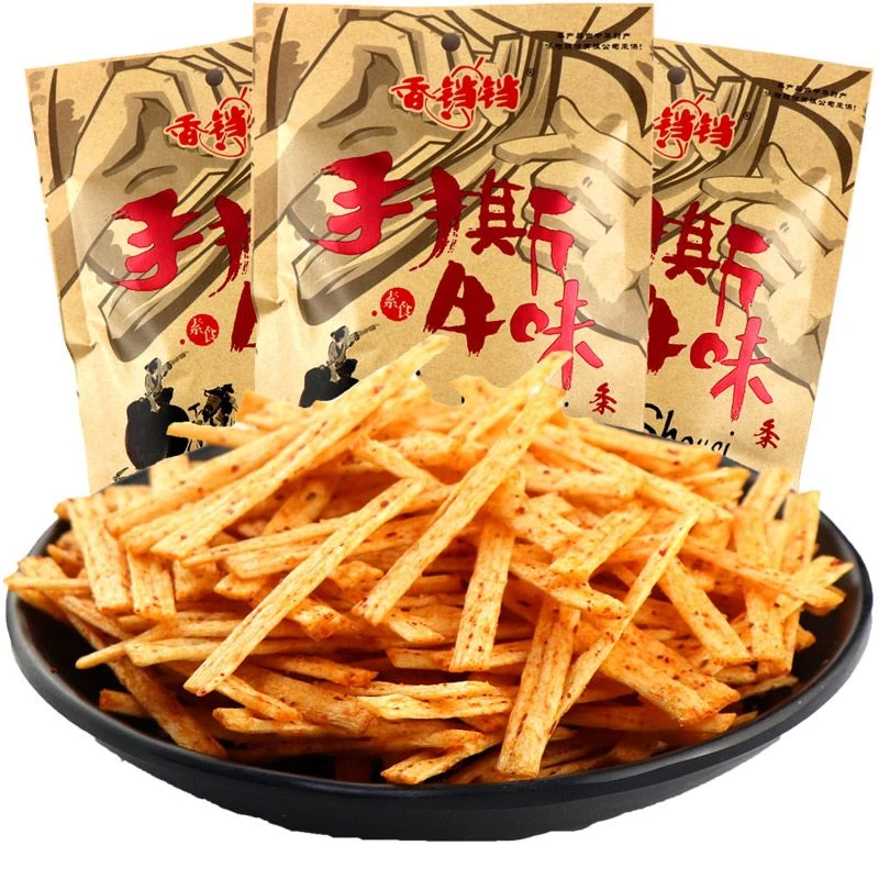 香铛铛手撕牛味辣条30克大包袋装怀旧8090儿时校园宿舍麻辣小零食