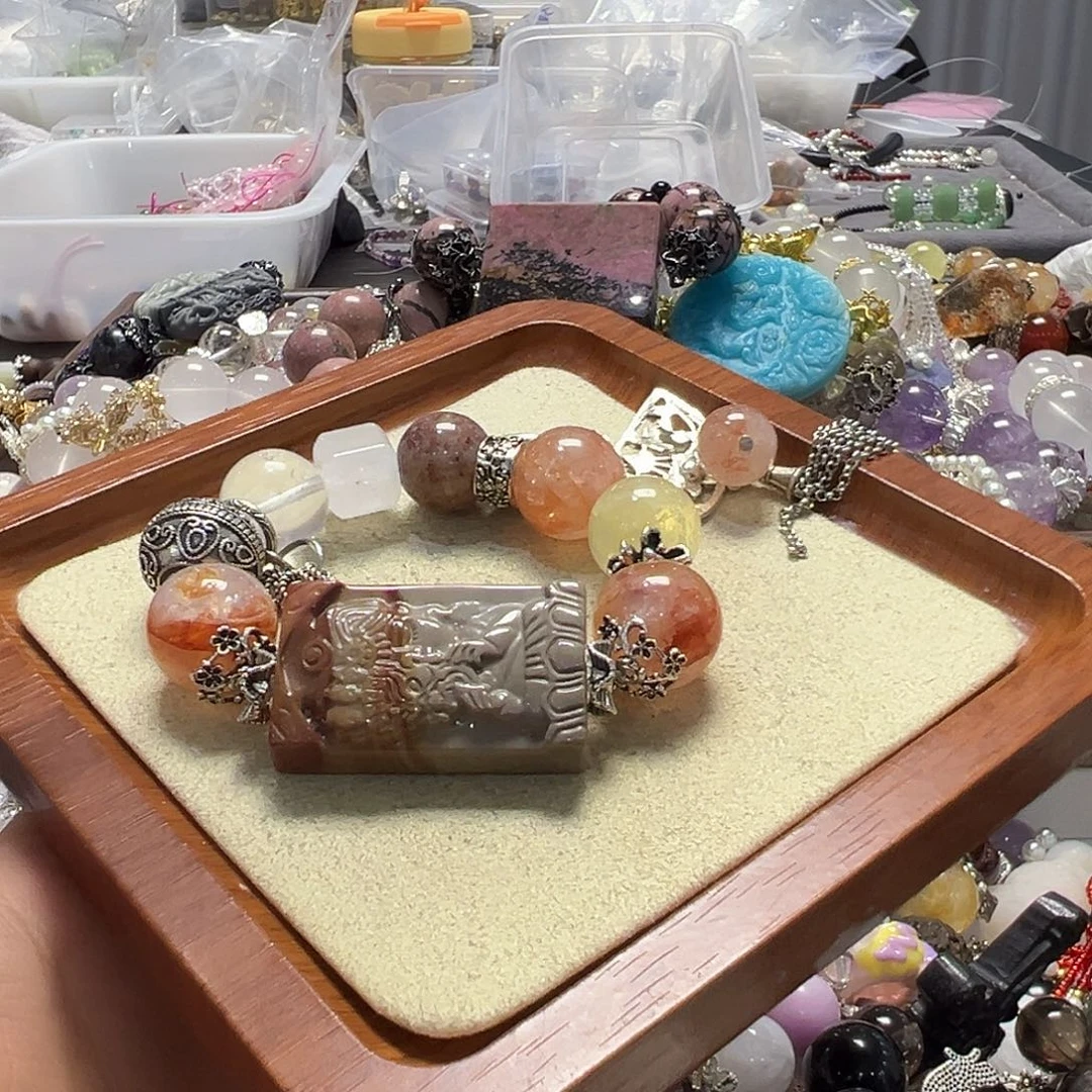 水晶手链未镶嵌水晶手链