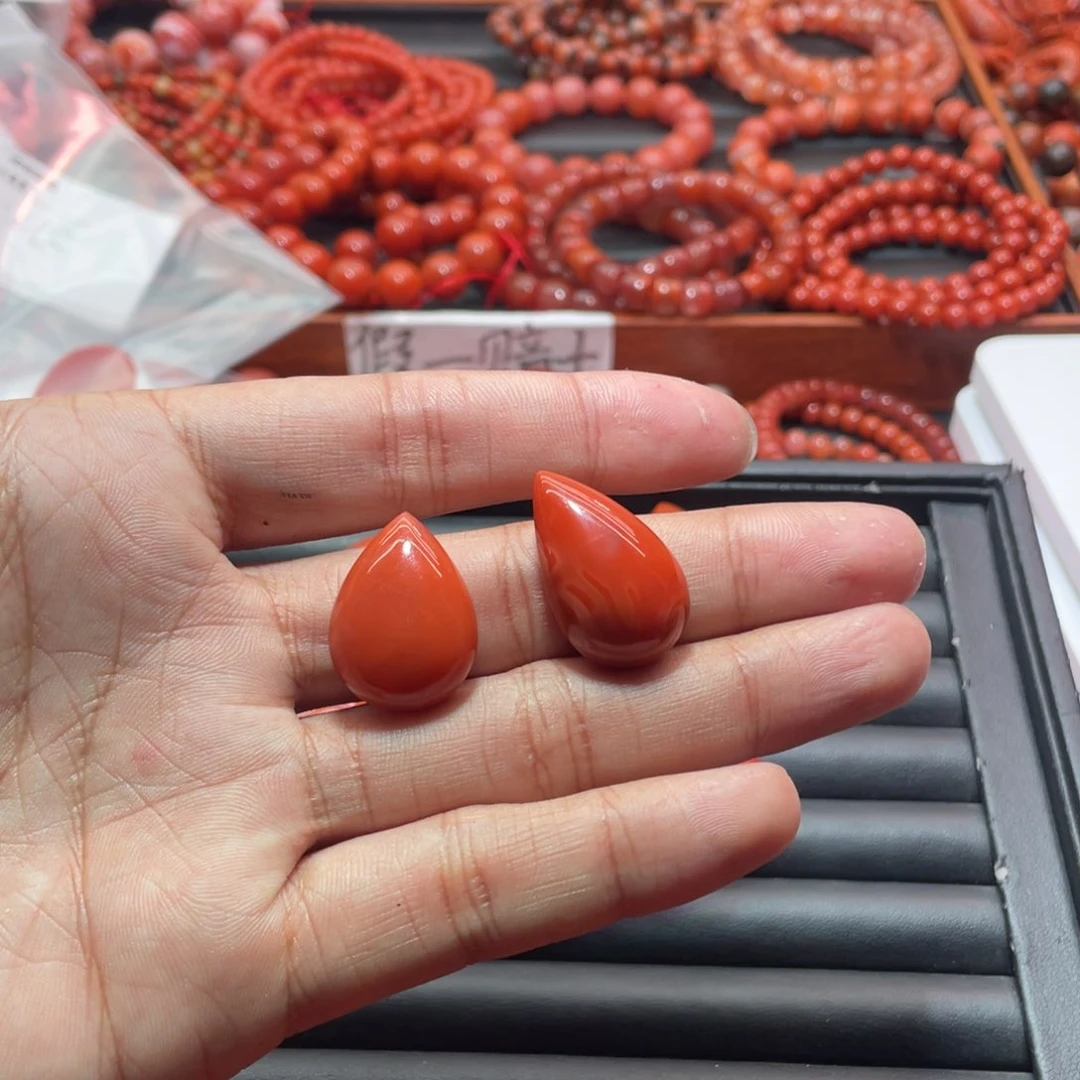 南红玛瑙手链未镶嵌夏*