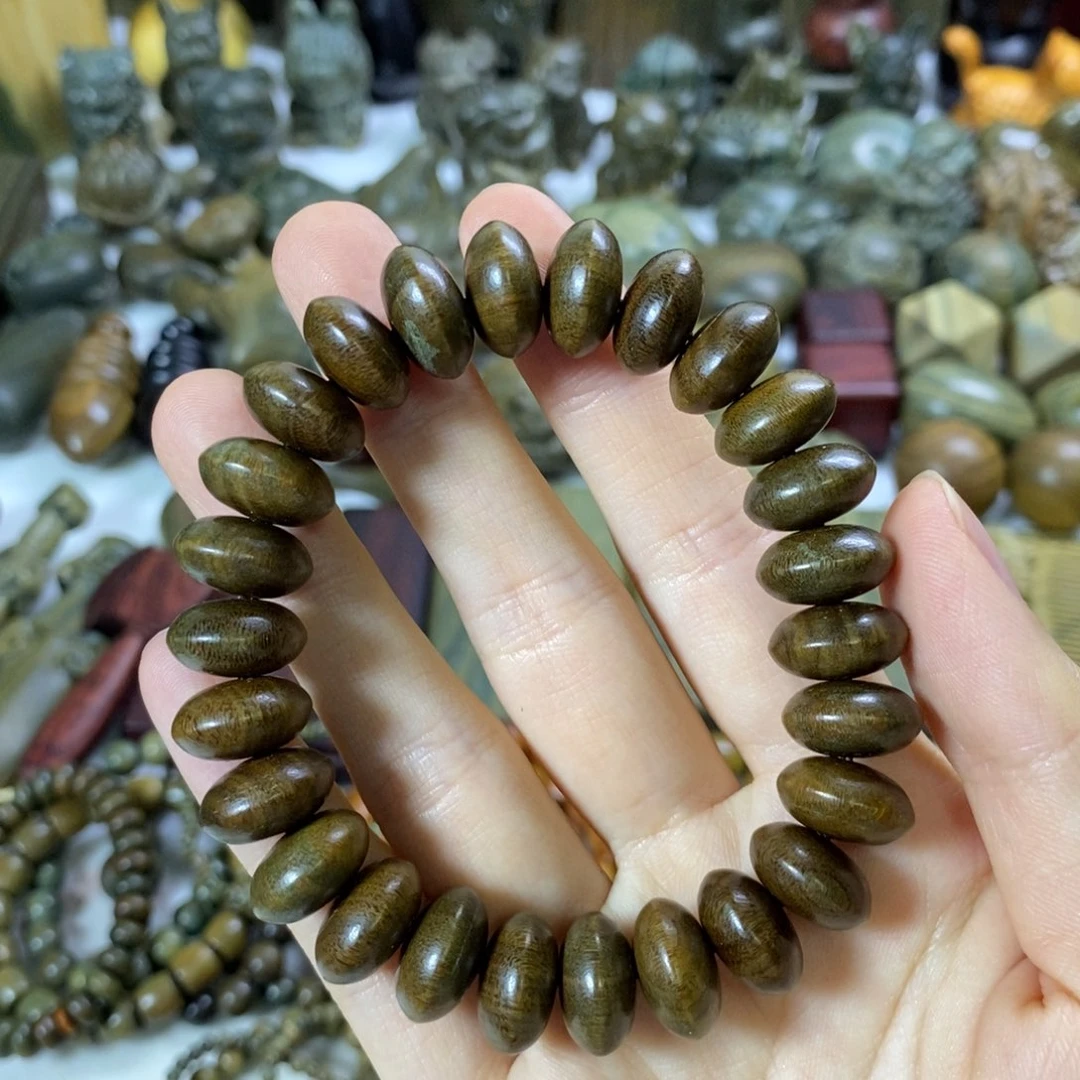 我***诺木绿檀木料工艺品