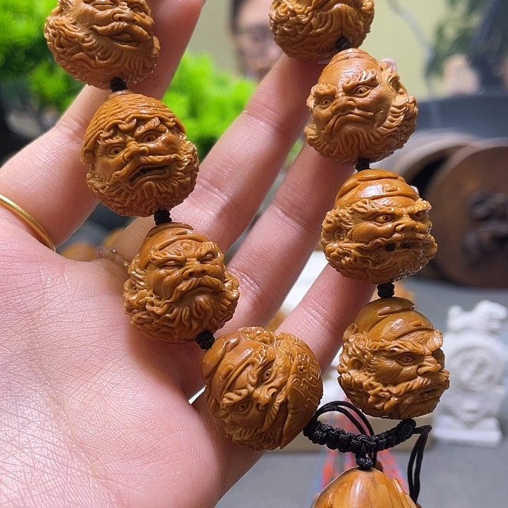 来***长橄榄核吊坠橄榄核雕